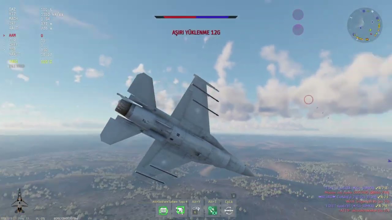 War Thunder Çin F16 Mlu söylendiği kadar kötümü