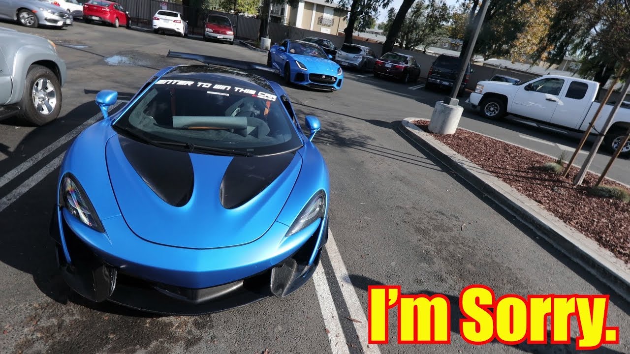 Smug Jaguar F-Type SVR embarrasses dumb McLaren Owner