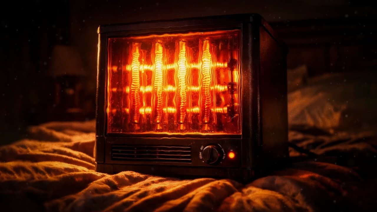 Cozy Bedroom Fan Heater | Warm White Noise (10 Hours)