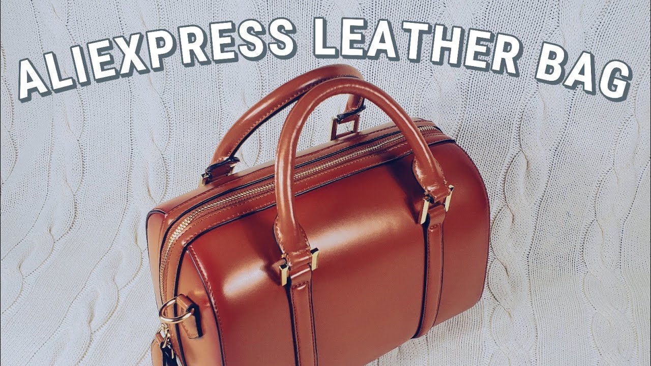 LV Speedy Alternative? | Aliexpress Leather Bag Unboxing