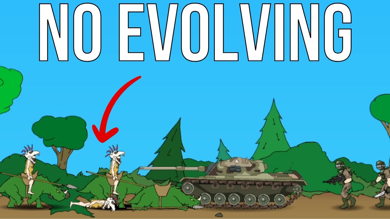 Can you beat Age Of War As The Cavemen?