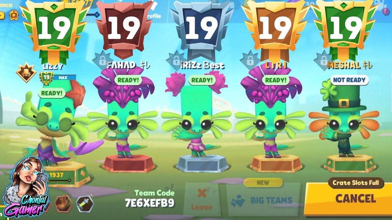 Zooba Lizzy FULL Squad Level 19 MAX Gameplay