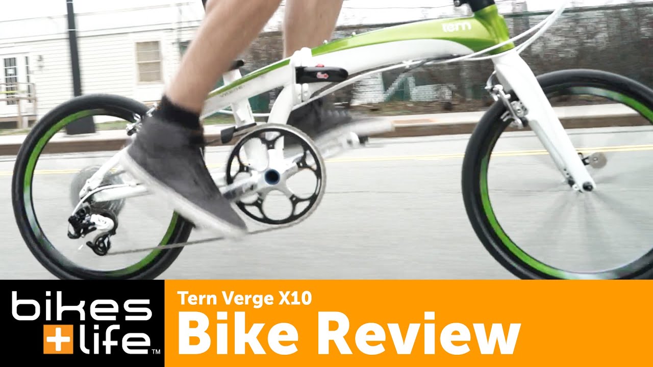 Verge X10 - Fast and Lightweight Tern Folding Bike