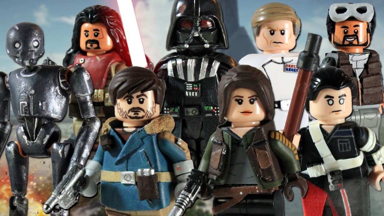 Custom LEGO Rogue One: A Star Wars Story Minifigures