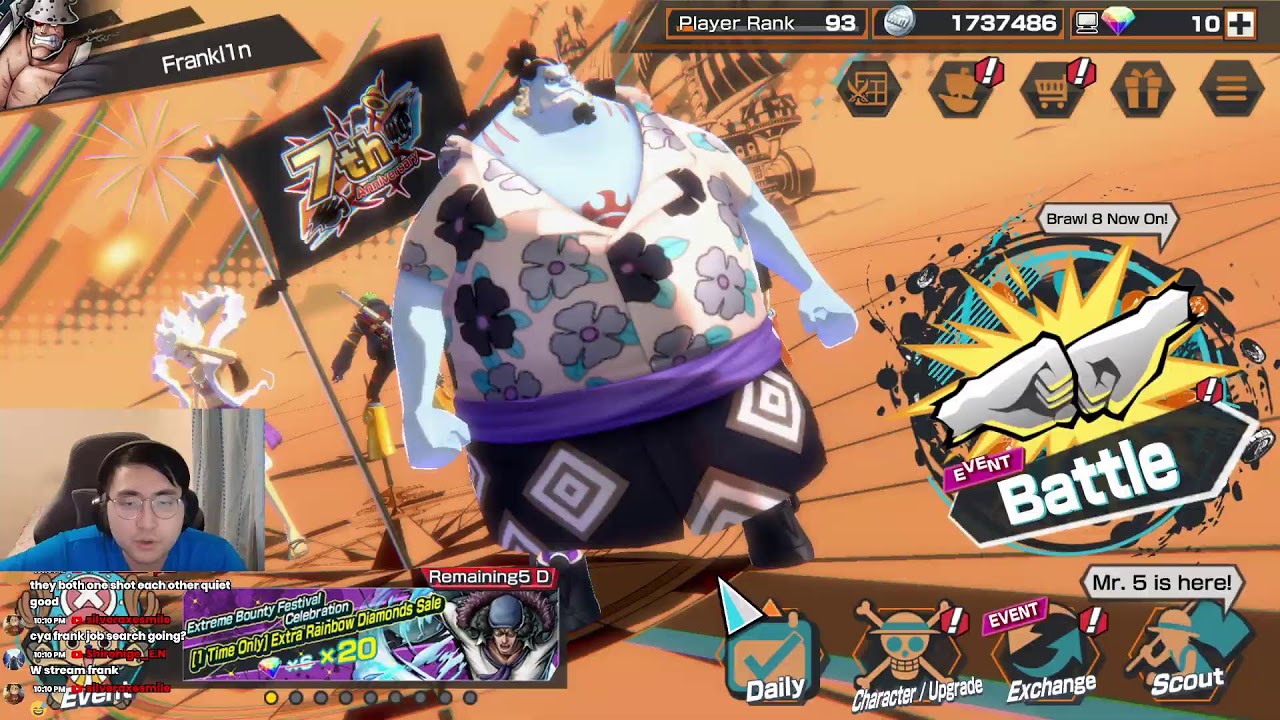 🔴Ex Whitebeard Is So Back!! Chill LB Grind [One Piece Bounty Rush]