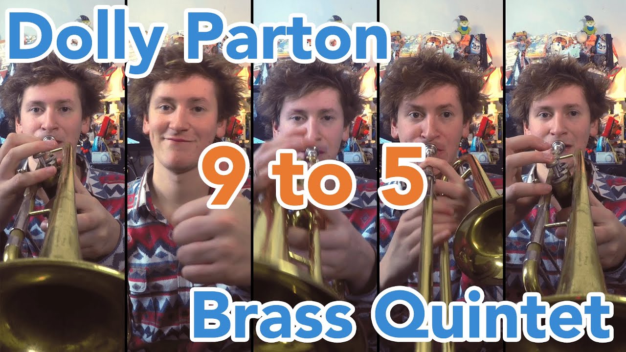 Dolly Parton - 9 to 5 Brass Quintet Arrangement with sheet music
