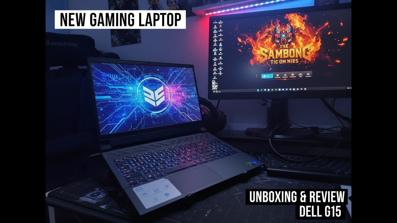 Dell G15 5530 (2025) Unboxing & Performance | Alienware essence in a gaming laptop