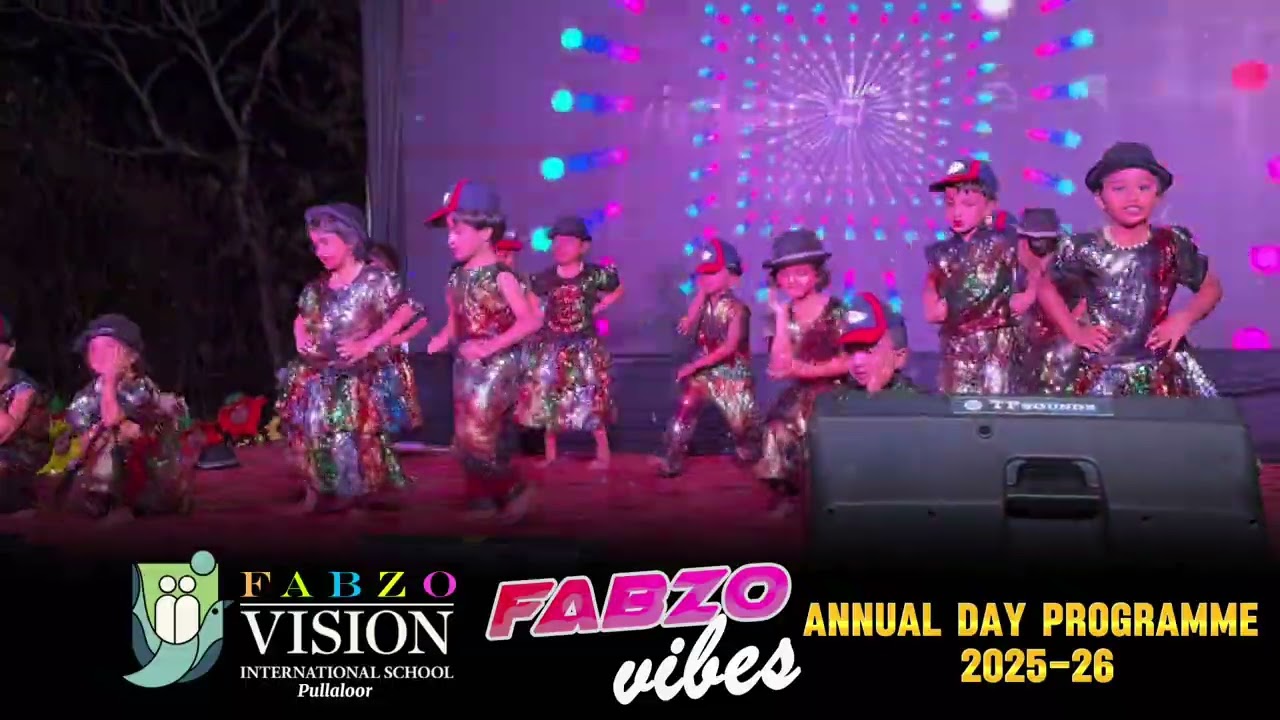 FABZO VIBES | Hindi Dappankuthu Dance | Small Kids Performance | Fabzo Vision International School
