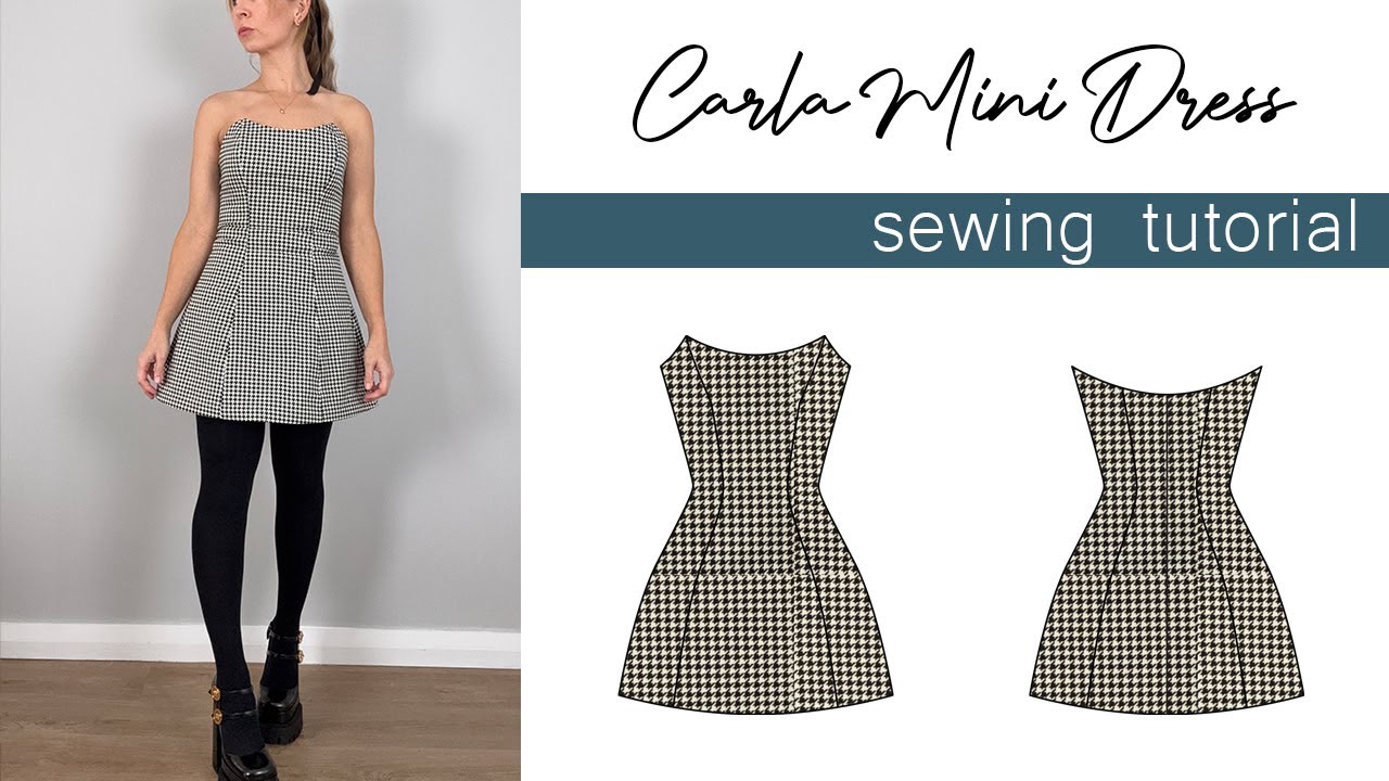 At The Seams Patterns - Carla Mini Dress - Sewing Tutorial