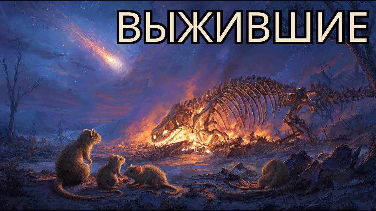 Ночь после падения астероида: как млекопитающие пережили вымирание и заняли Землю