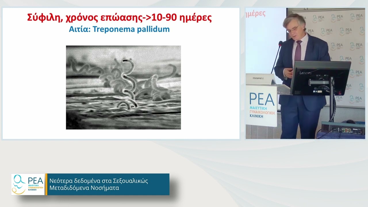 Νεότερα δεδομένα στα Σεξουαλικώς Μεταδιδόμενα Νοσήματα, Σ. Τσιόδρας