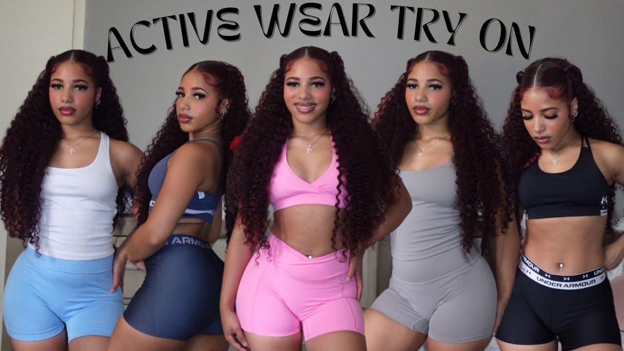 Active Wear/ Gym Clothing Try On