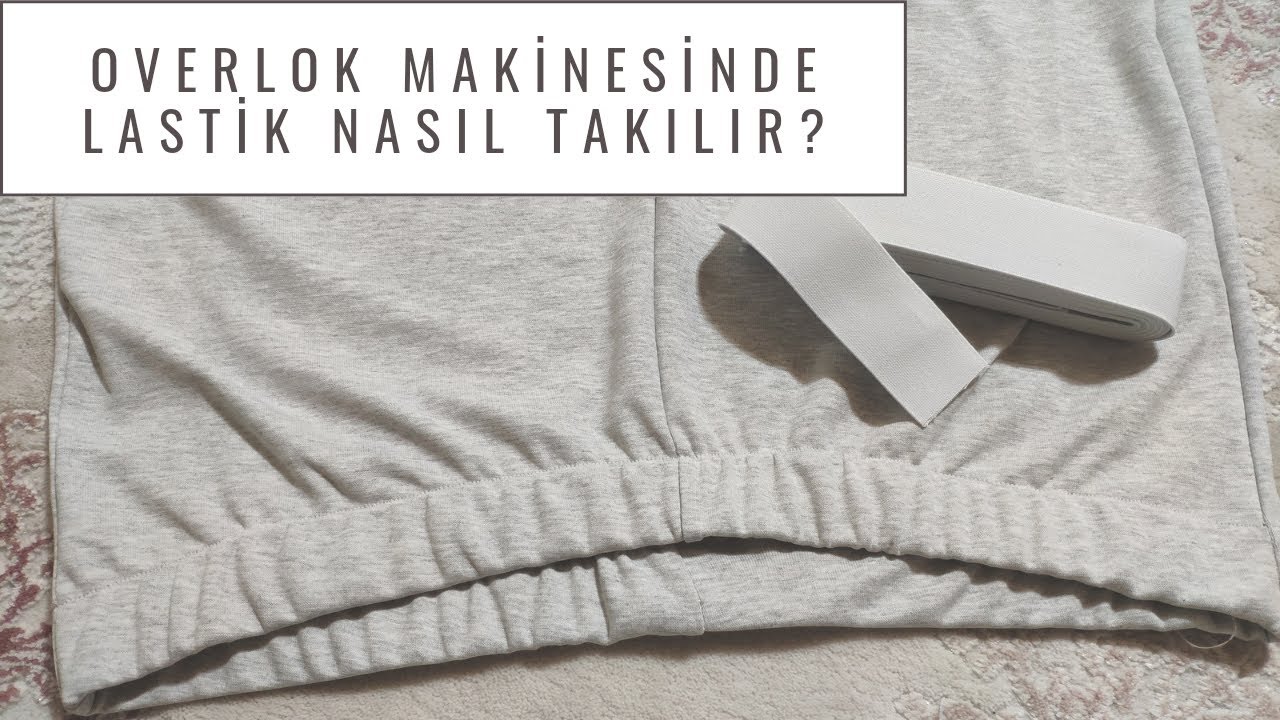 Overlok Makinesinde Lastik Nasıl Takılır? | Songül ŞAHİN