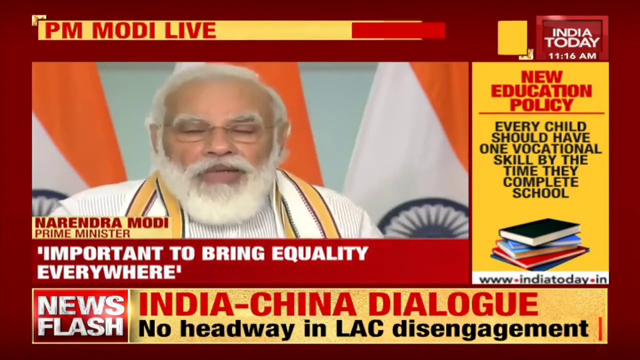 PM Modi Addresses Conclave On School Education Under National Education Policy 2020