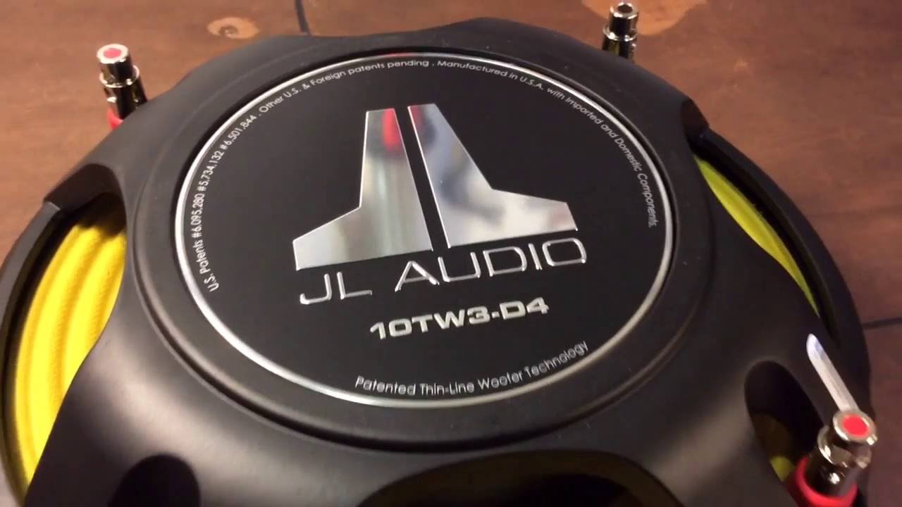 Subwoofer Plano Jl Audio 10TW3