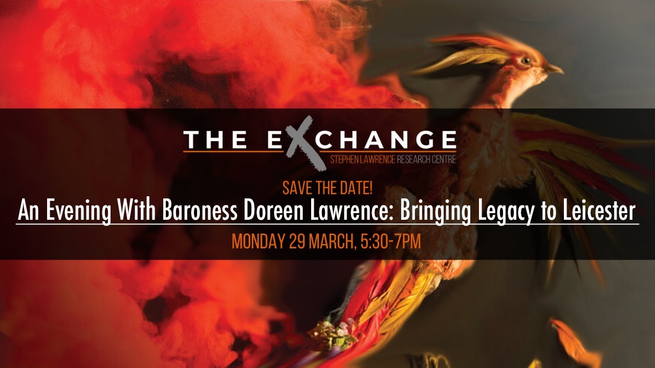 An Evening with Baroness Doreen Lawrence:  Bringing Legacy to Leicester