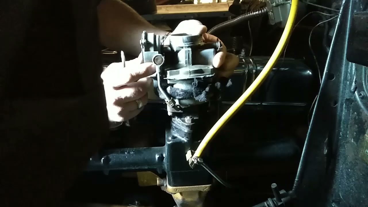 fixing 1953 Chevy 235 carburetor