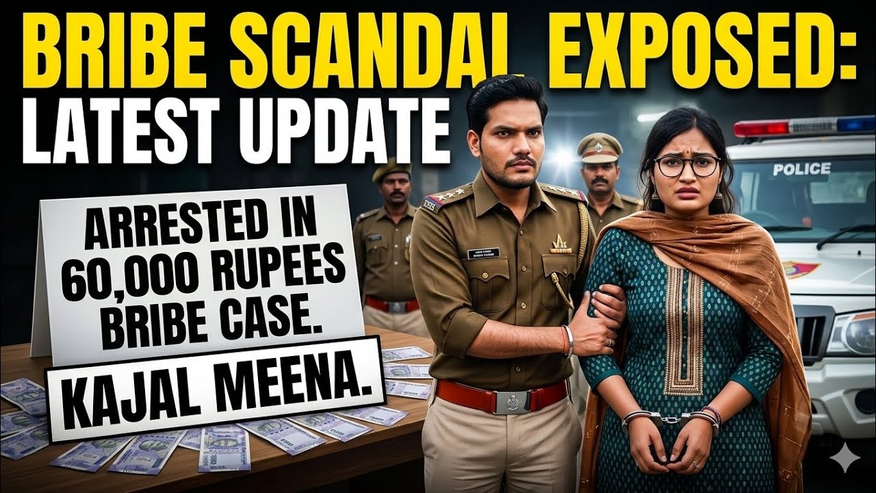 Kajal Meena Bribe Case Exposed! 🚨 60,000 की घूस लेते रंगे हाथों गिरफ्तार 😱| Karauli News