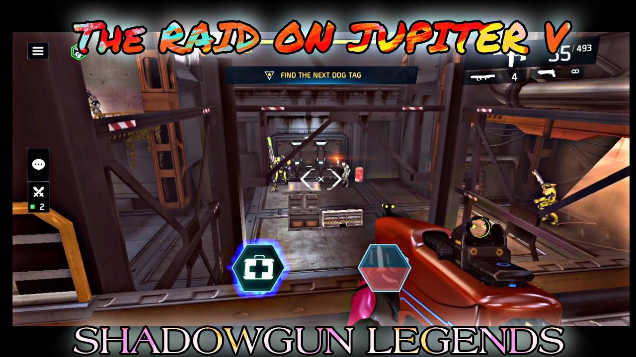 The Raid on Jupiter V || Shadowgun Legends