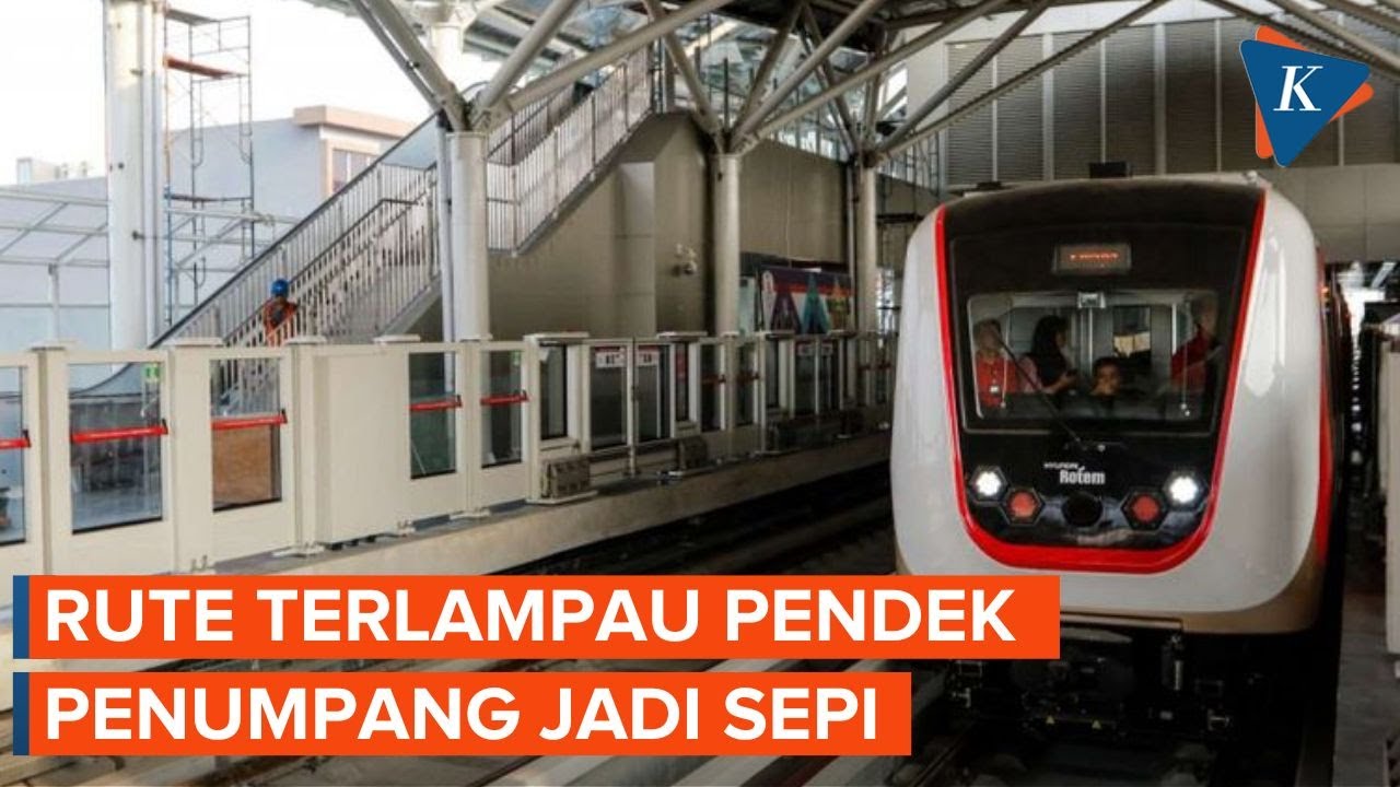 LRT Sepi Penumpang karena Rute Kurang Diminati?