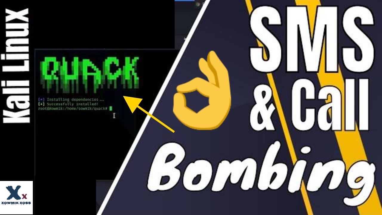 Unlimited SMS and Call Bombing New Tool 2020 🔥 using Kali Linux [HOT]