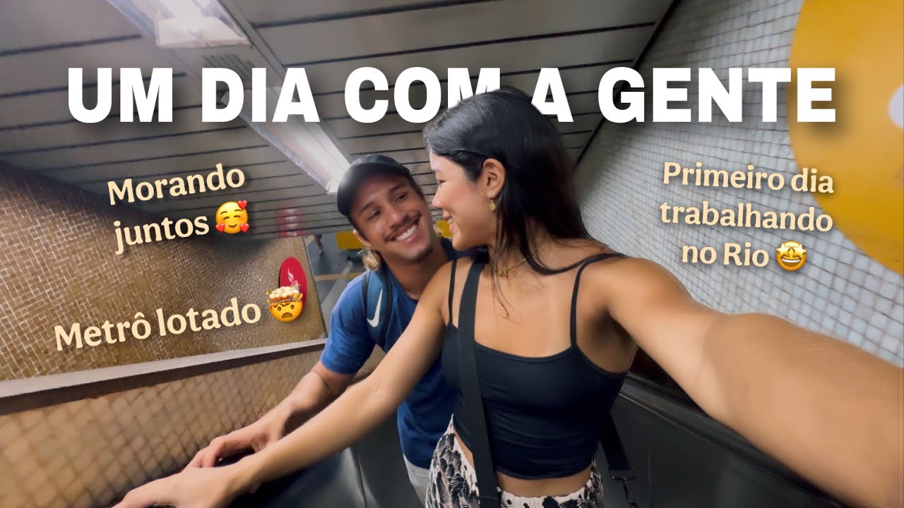 VLOG | Primeiro dia do Pedro trabalhando no Rio! ✨