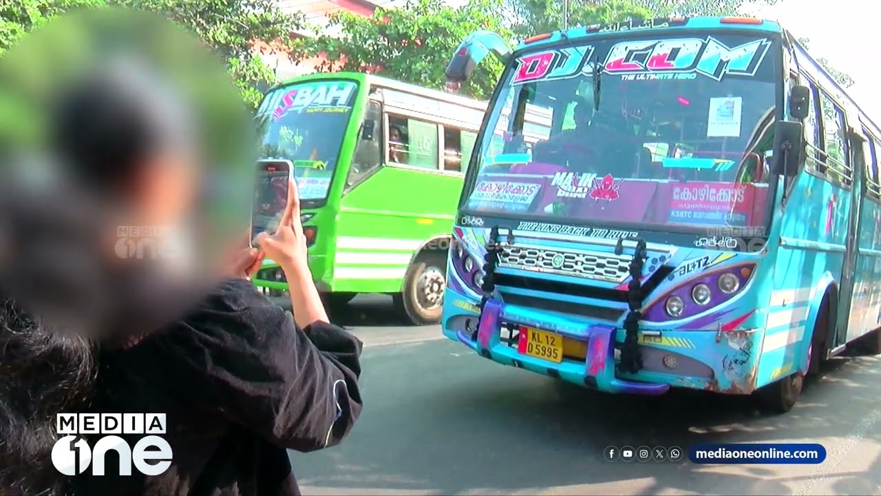 വണ്ടിയിടിച്ച് പോയിട്ട് ചേട്ടൻ ഒന്ന് തിരിഞ്ഞുനോക്കിയോ... ബസിൽ കയറി ഡ്രൈവറെ ശാസിച്ച് യുവതി | accident
