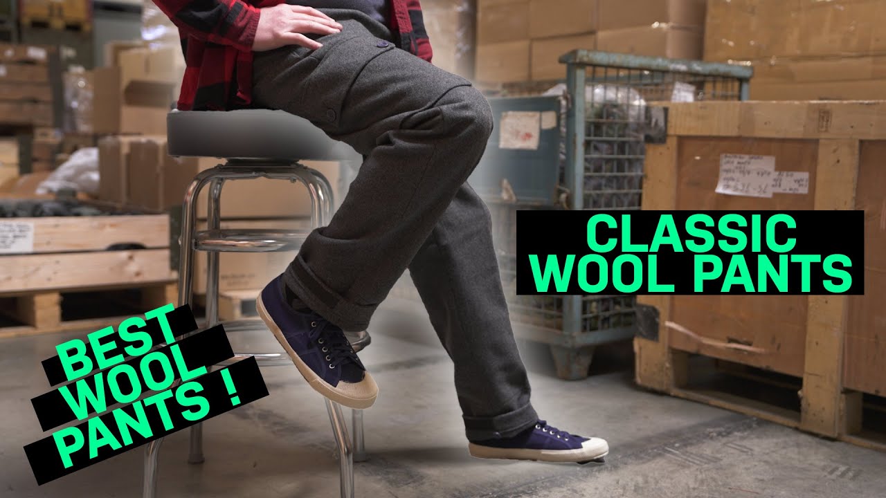 Классические шерстяные брюки Swiss Link