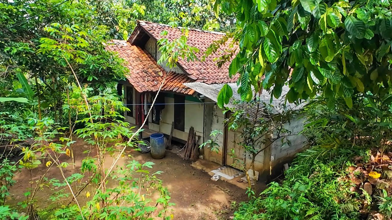 SUASANA SORE YANG TENANG, SEBELUM TURUN HUJAN DI KAMPUNG NAMBAH BETAH, PEDESAAN SUNDA JAWA BARAT