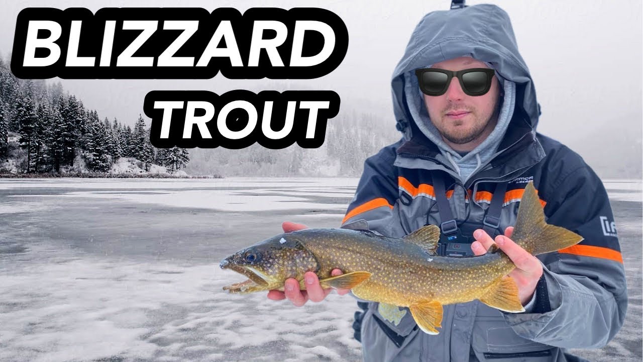 Insane Blizzard Almost Traps Us While Ice Fishing - 2 Days On Moosehead Lake