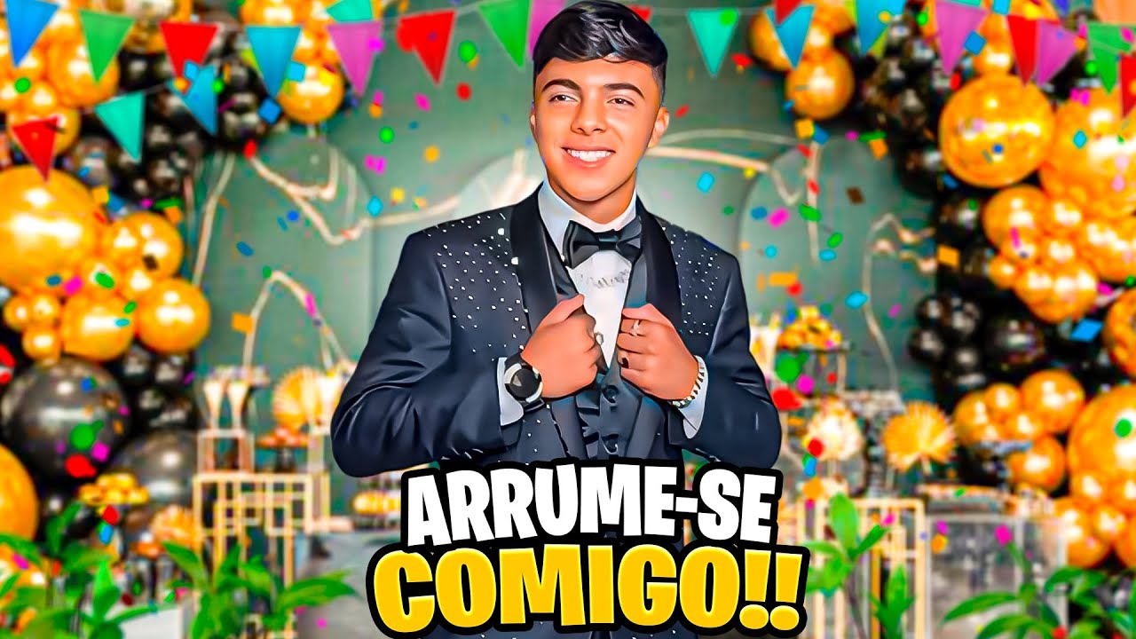 ARRUME-SE COMIGO PARA MINHA FESTA DE 18 ANOS! *olha a bagunça