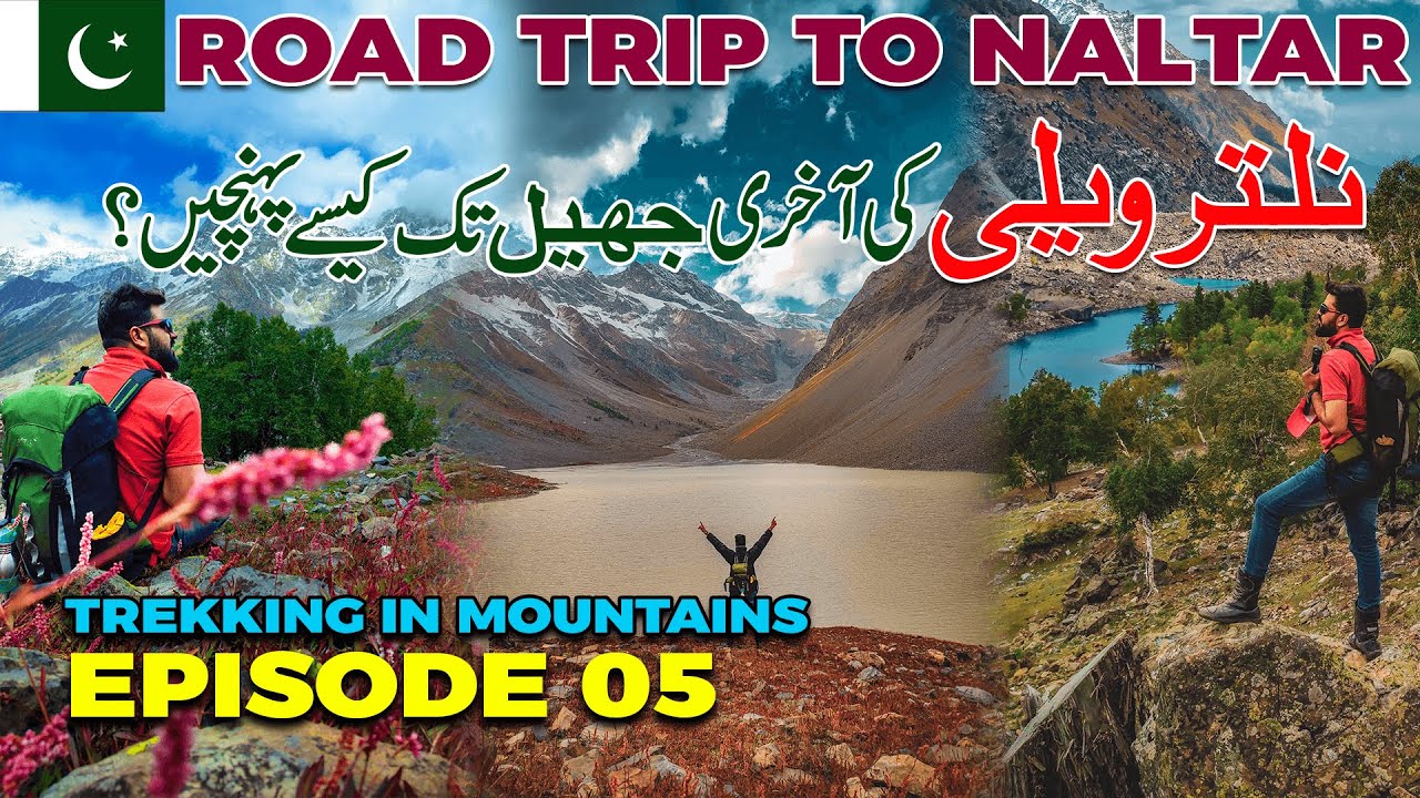 Trekking to LAST Lake of NALTAR Valley On A Cold Day | Road to NALTAR Valley Episode 5 | Ammar Biker