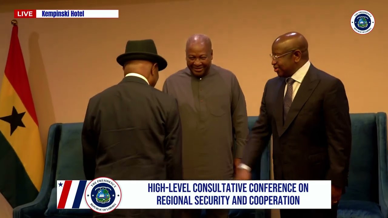 President Boakai At the High-Level Consultative Conference on Regional Cooperation and Security
