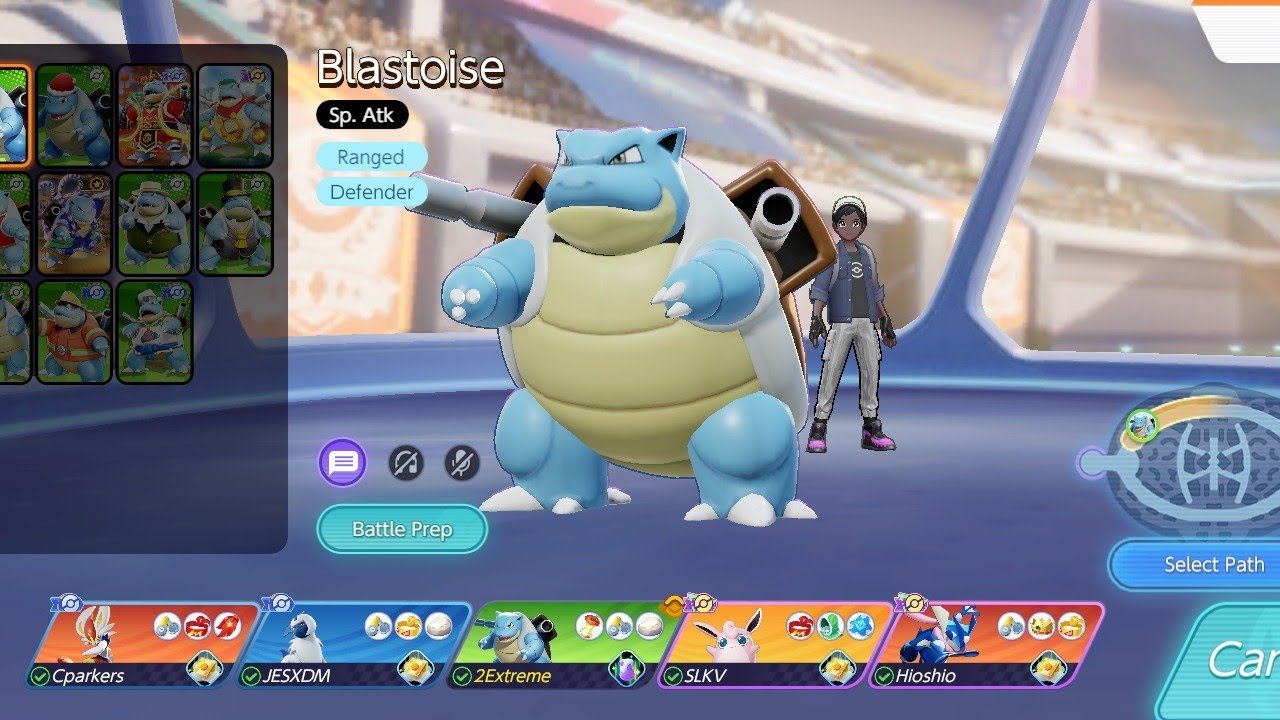 Pokemon Unite Blastoise GamePlay:Part 24 (No Commentary)