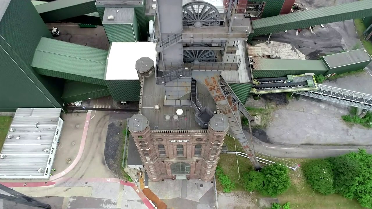 Impressionen vom Rückbau der Schachtanlage Prosper Haniel - Schacht Prosper II in Bottrop