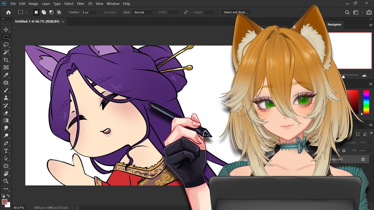 Working on some Chibi's and Crying over my Internet