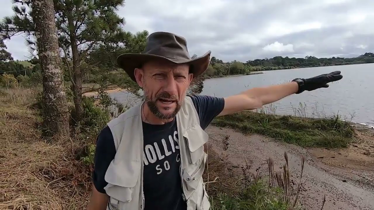 PESCA MAGNÉTICA no lago dos desmanches, olha oque achei la (Ginho da Selva
