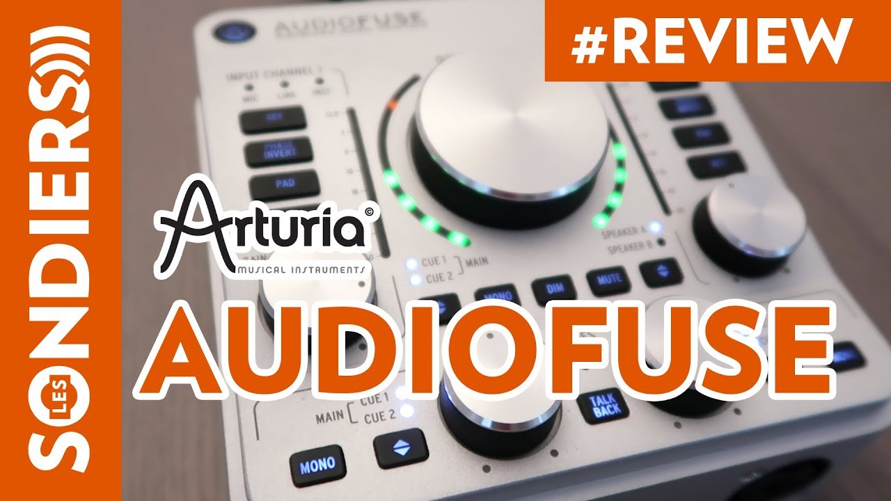 ARTURIA AUDIOFUSE - INTERFACE AUDIO BIEN MAIS POUR QUI ?