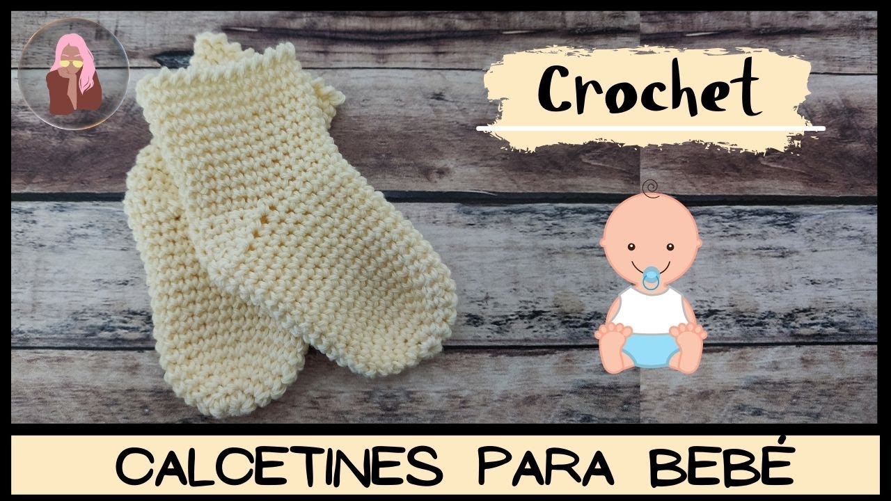 🟡 CALCETINES DE BEBE Básicos | Crochet Booties.