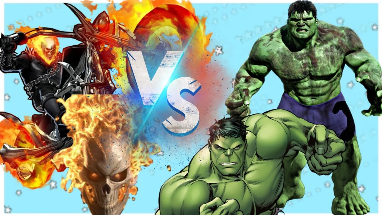 Hulk vs ghost rider the fight of death Mymarvelofficial 