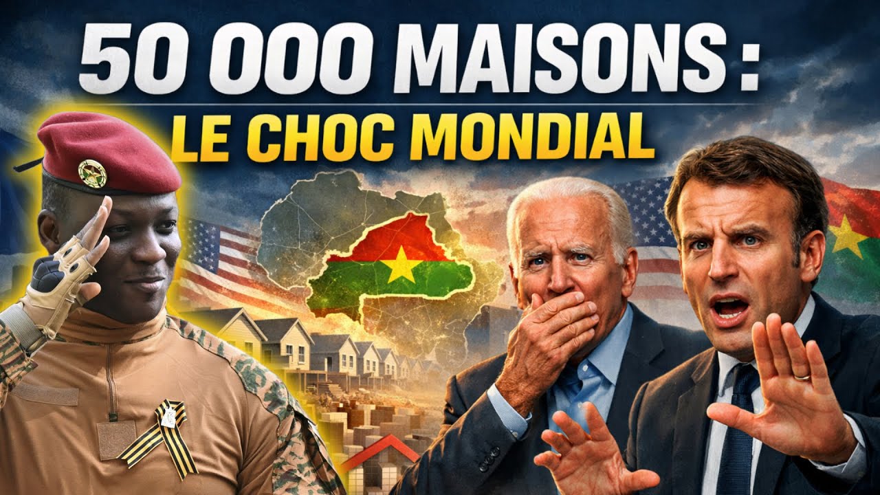 Ibrahim Traoré : le projet “impossible” de 50 000 logements qui a choqué l’Europe