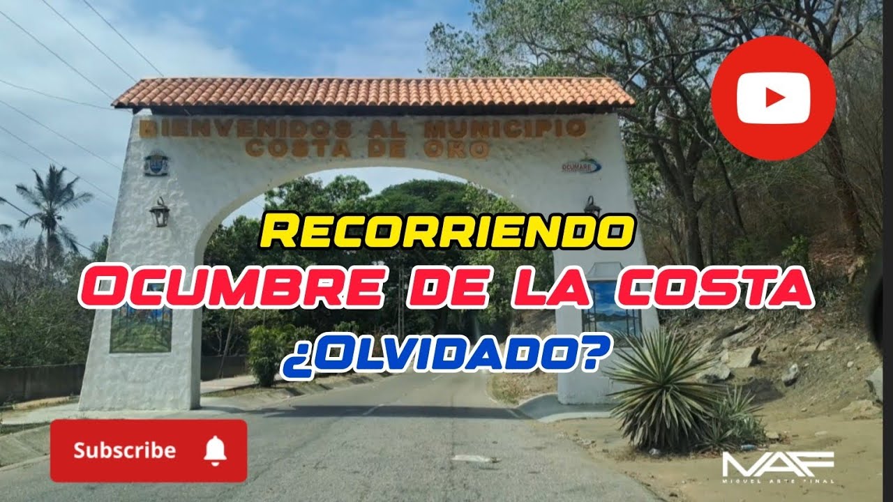 ¡Ocumare de la Costa Una Belleza Con Las Calles En Muy Mal Estado!