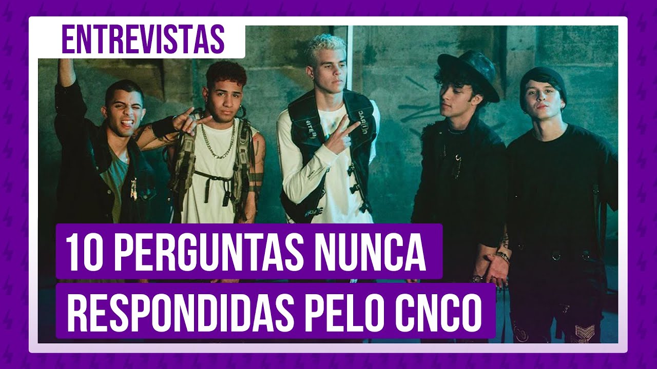 CNCO revela crush e fala sobre Now United e PRETTYMUCH