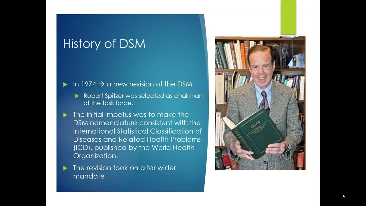 Lecture 1   Diagnosis and Classification Updated to DSM 5 TR