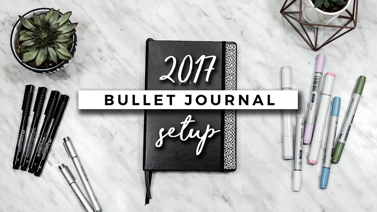 My Bullet Journal Setup 2017