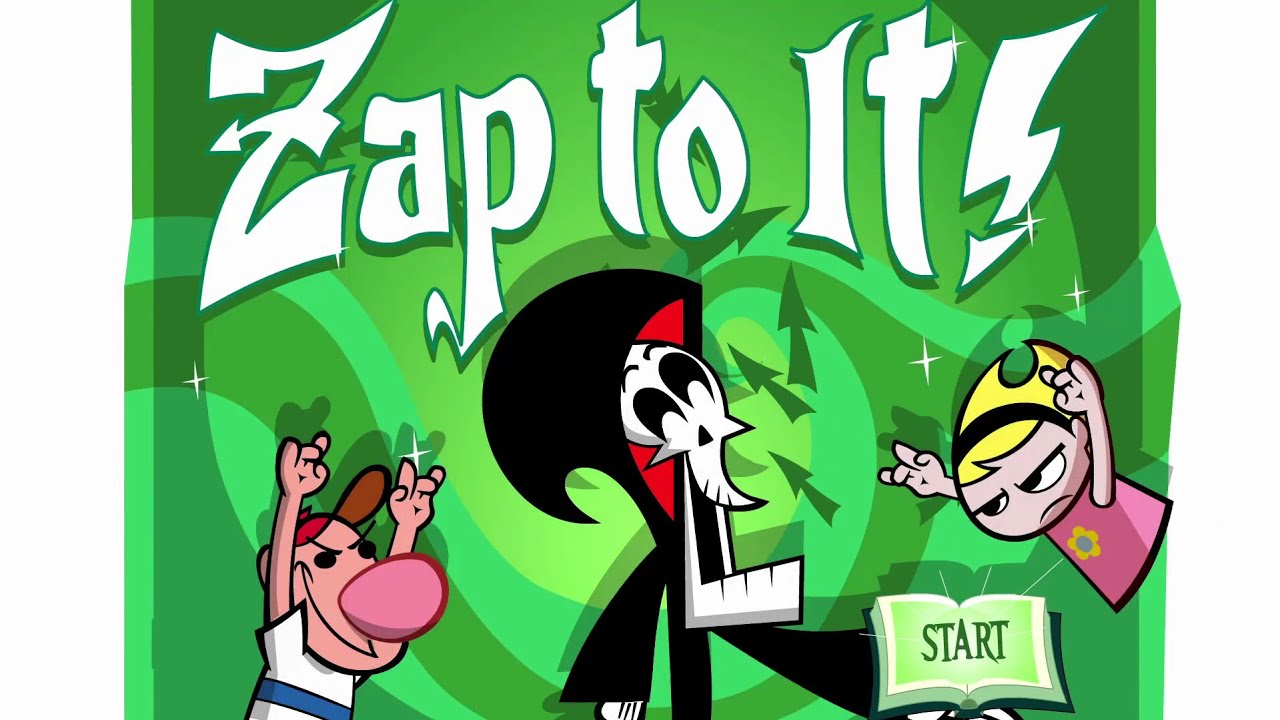 The Grim Adventures of Billy & Mandy - Zap To It! (Flash Game) | Gameplay