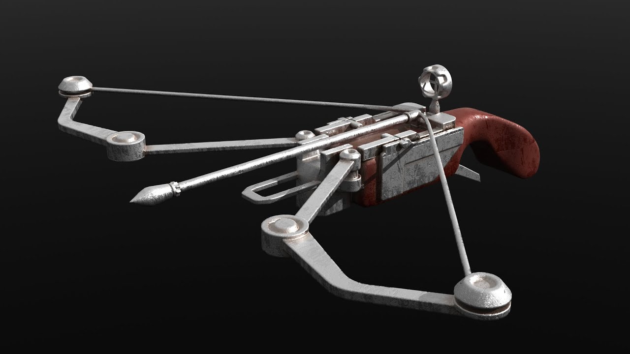 Crosbow Modo 3D Modeling
