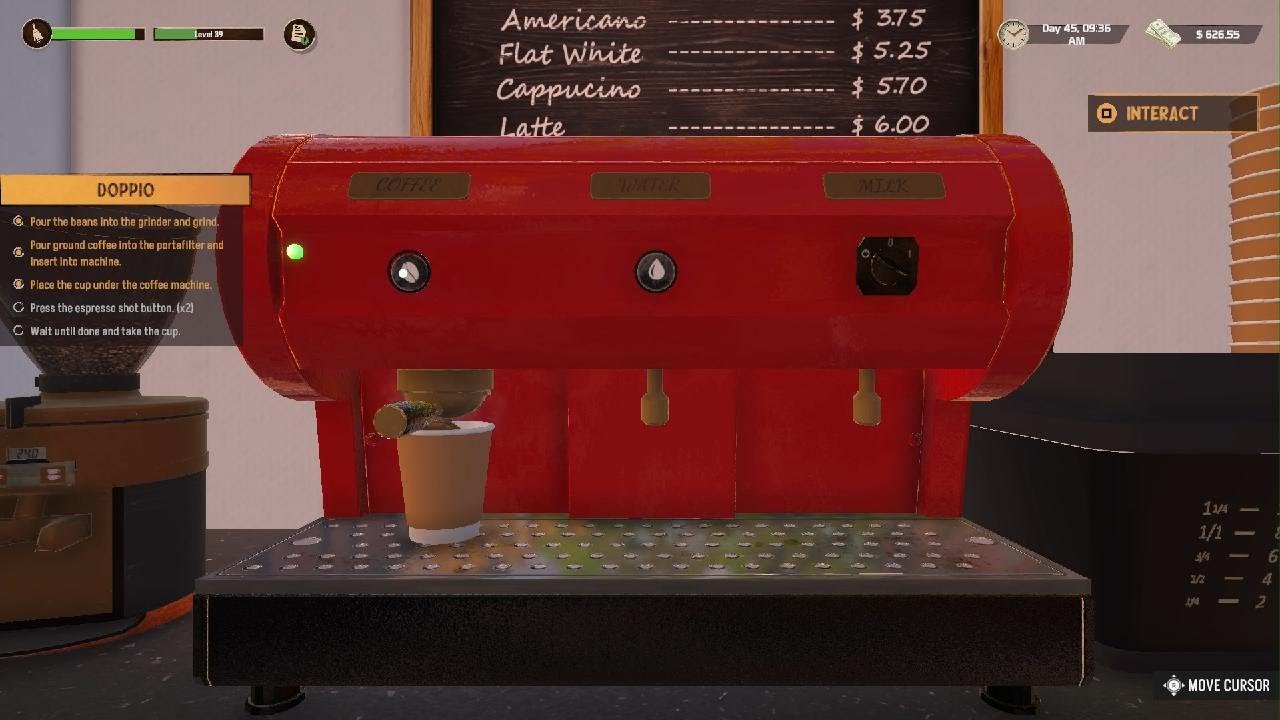 Barista Life Simulator 2025_ Dedicated to Eagles fans.