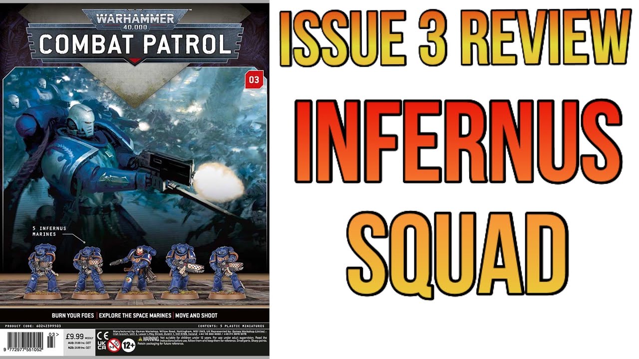 Combat Patrol Issue 3 Review: Infernus Marines, Shooting rules, calculating wound success.
