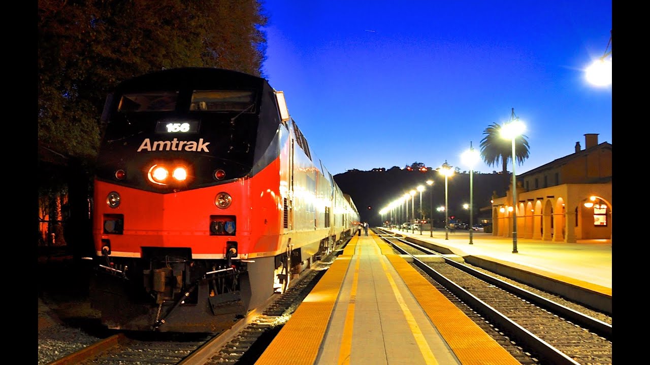 Trains at Night
